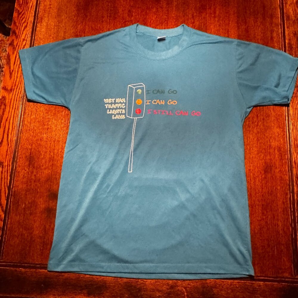 Fun Vietnam Print Shirt